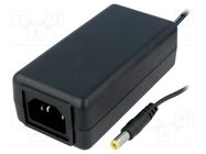 Power supply: switching; 12VDC; 3A; Out: 5,5/2,1; 36W; 90÷264VAC SUNNY