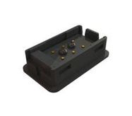 MAGNETIC CONN, PLUG, 6POS, 12V, 1.2A