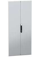 PLAIN DOOR, ENCLOSURE, STEEL, GREY