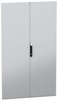 PLAIN DOOR, ENCLOSURE, STEEL, GREY