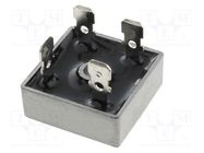 Bridge rectifier: single-phase; Urmax: 50V; If: 15A; Ifsm: 300A DC COMPONENTS