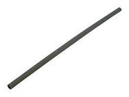 HEAT SHRINK TUBING, 6.35MM ID, PO, BLACK, 100FT, PK25