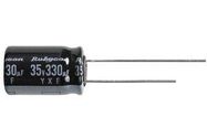 ALUMINUM ELECTROLYTIC CAPACITOR, 2200UF, 25V, 20%, RADIAL