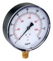 PRESSURE GAUGE, 160PSI, 1/8" NPT