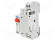 Module: pushbutton switch; 250VAC; 16A; IP40; 17.5x90x60mm; Z-PU EATON ELECTRIC