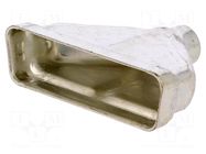 EMC shield for plug; D-Sub 25pin,D-Sub HD 44pin; straight ENCITECH