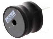 Inductor: wire; THT; 2.2mH; 900mA; 1Ω; ±10%; 1400; Ø24.4x14mm MURATA