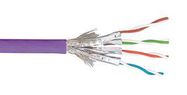 NETWORK CABLE, LSZH FRNC, PURPLE, 305M