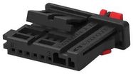 AUTOMOTIVE HOUSING, RCPT, 6POS, 3A