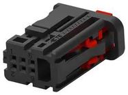 AUTOMOTIVE HOUSING, RCPT, 6POS, 3A
