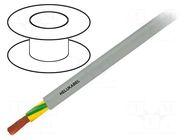 Wire: control cable; PURO-J-HF; 1G10mm2; PUR; grey; stranded; Cu HELUKABEL