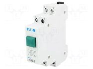 Module: pushbutton switch; 230VAC; 16A; IP40; 17.5x80x60mm EATON ELECTRIC