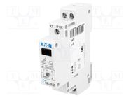 Module: pushbutton switch; 250VAC; 16A; IP40; 17.5x90x60mm; 230V EATON ELECTRIC