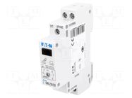 Module: pushbutton switch; 250VAC; 16A; IP40; 17.5x90x60mm; 230V EATON ELECTRIC