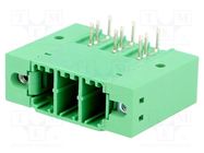 Pluggable terminal block; 7.62mm; ways: 3; angled 90°; socket PHOENIX CONTACT