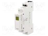 Module: voltage indicator; 230VAC; IP20; for DIN rail mounting ZAMEL