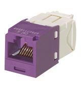 CAT6 RJ45 MODULAR JACK, 8 POSITION, 1 PORT