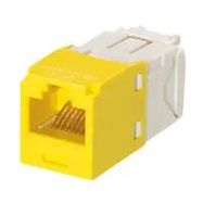 CAT6 RJ45 MODULAR JACK, 8 POSITION, 1 PORT