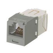 CAT6 RJ45 MODULAR JACK, 8 POSITION, 1 PORT