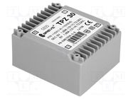 Transformer: mains; 30VA; 115VAC,230VAC; 9V; 9V; PCB; IP00 BREVE TUFVASSONS