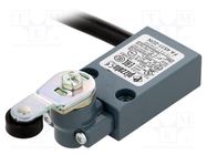 Limit switch; roller lever; NO + NC; 4A; max.250VAC; lead 2m; 20mm PIZZATO ELETTRICA