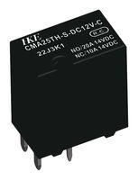 AUTOMOTIVE RELAY, SPST-NC, 10A/12VDC, TH