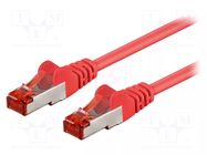 Patch cord; S/FTP; Cat: 6; RJ45 plug,both sides; stranded; CCA GOOBAY