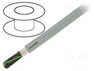 Wire: control cable; JZ-HF; 4G6mm2; PVC; grey; stranded; Cu; 13.3mm HELUKABEL