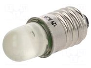 LED lamp; yellow; E10; 12VDC; 12VAC POLAM-ELTA