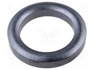 Ferrite: toroidal; L: 7mm; Øint: 25mm; Øout: 36mm; Core mat: K5B; 23Ω RICHCO