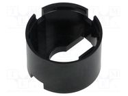 Collimator holder; Colour: black; 20mm 