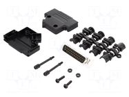 Connector: D-Sub; PIN: 25; plug; male; angled 45°; soldering MH CONNECTORS