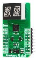 ADD-ON BOARD, 16-SEGMENT DISPLAY