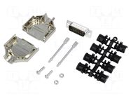 Connector: D-Sub; PIN: 15; plug; male; straight; soldering MH CONNECTORS