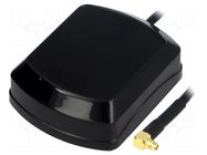 Antenna; automotive,inner; GPS; MMCX-B; plug; angled; Len: 5m; 15mA JC Antenna