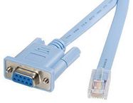 ROUTER CABLE, RJ45 PLUG-DB9 RCPT, 1.8M