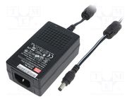 Power supply: switching; 15VDC; 1.66A; Out: 5,5/2,1; 25W; 85÷264VAC MEAN WELL