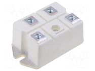 Bridge rectifier: three-phase; Urmax: 1.2kV; If: 60A; Ifsm: 500A SEMIKRON DANFOSS