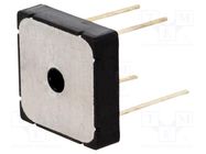 Bridge rectifier: single-phase; Urmax: 800V; If: 15A; Ifsm: 270A DIOTEC SEMICONDUCTOR