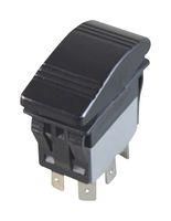 ROCKER SWITCH, DPDT, 20A, 250VAC