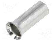 Tip: bootlace ferrule; non-insulated; copper; 2.5mm2; 7mm; tinned BM GROUP