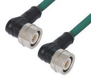 SENSOR CORD, 4P M12 R/A PLUG-R/A PLUG/1M