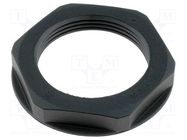 Nut; M32; polyamide; UL94V-2; 41mm; black; -20÷100°C; Thread: metric LAPP