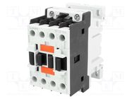 Contactor: 3-pole; NO x3; Auxiliary contacts: NC; 230VAC; 25A; BF 