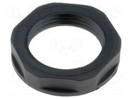 Nut; PG13,5; polyamide; UL94V-2; 27mm; black; Thread: PG; SKINTOP® LAPP