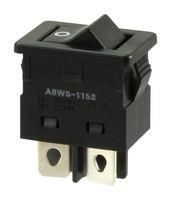 ROCKER SWITCH, SPST, 16A, 250V, PANEL