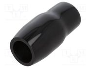 Protection; 35mm2; for ring tube terminals; 29mm; black BM GROUP