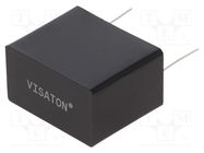 Capacitor: polypropylene; 6.8uF; 250VDC; ±5%; 38x22x32mm; THT VISATON