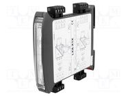 Converter: analog signals; for DIN rail mounting; 4÷20mA; IP20 