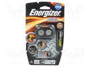 Torch: LED; No.of diodes: 2; 17h; 200lm; HARDCASE ENERGIZER